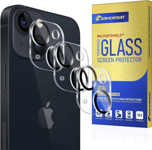 Miniatura 22 de ArmorSuit [Paquete de 2+2] para Google Pixel 6 [6.4 pulgadas] Protector de pantalla de vidrio templado + protector de lente de cámara compatible