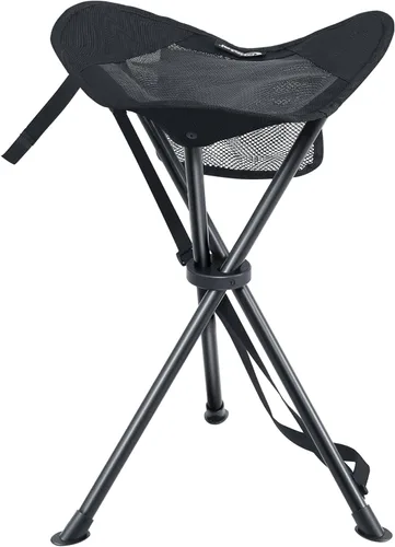 Miniatura 13 de Portal Taburete plegable para camping, portátil, plegable, asiento trípode para senderismo, caza, caminata, pesca, viajes, al aire libre