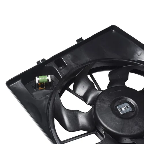 Miniatura 6 de Reemplazo del conjunto del ventilador de enfriamiento del condensador del radiador para 2014-2016 Elantra 2015-2016 Forte 2015 Forte Koup 12V