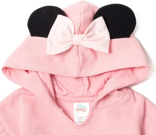Miniatura 6 de Disney Classics Mickey Mouse Winnie the Pooh Baby Hoodie Bodysuit and Pants 3 Piece Outfit Set Newborn to Infant