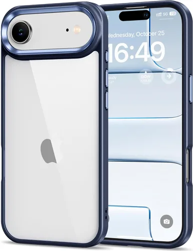 Miniatura 25 de HOOMIL Funda para iPhone 7 Plus/iPhone 8 Plus de 5.5 pulgadas, no amarillea, protección contra caídas, cubierta trasera dura transparente