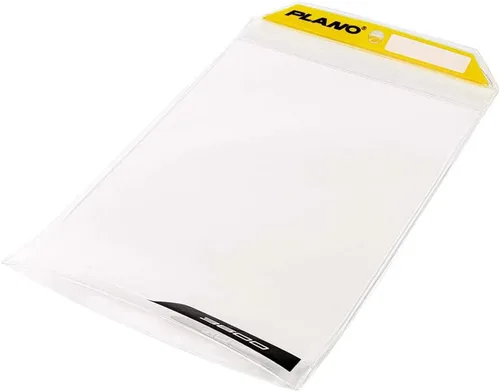 Miniatura 4 de Plano StowAll Series 3700 Bolsa de almacenamiento impermeable, 14 pulgadas de largo x 9 pulgadas de alto, transparente, material de TPU, bolsas