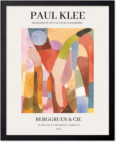 Miniatura 102 de Poster Master Póster vintage de Paul Klee – Impresión retro de cómicos – Arte de dibujo – Arte abstracto – Regalo para hombres y mujeres – Estilo-09