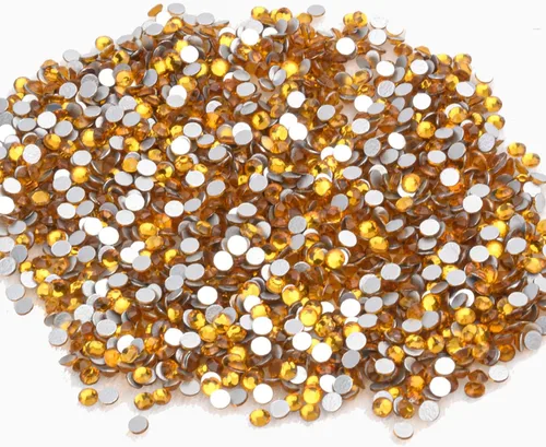 Miniatura 8 de 1440 diamantes de imitación de cristal SS3 para arte de uñas de cristal AB con parte trasera plana para manualidades, uñas, bolsas de maquillaje