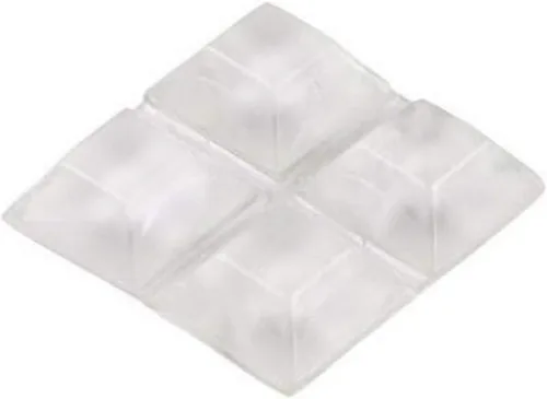 Miniatura 3 de Shepherd Hardware 9563 SurfaceGard - Almohadillas adhesivas blancas para parachoques de 3/4 pulgadas, paquete de 12