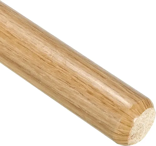 Miniatura 3 de PATIKIL Mango de pala de madera de 7 pulgadas, reemplazo de mango de pala de jardín, madera dura, marrón, 7.1 pulgadas