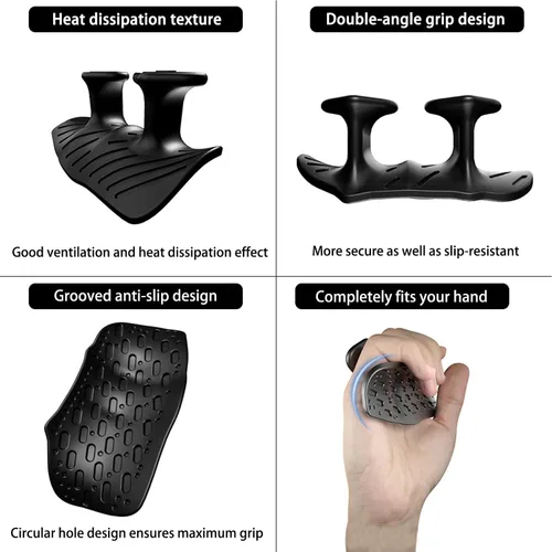 Miniatura 3 de Upgraded Weight Lifting Grips for Women & Men - Extra Large & Thick Non-Slip Gym Grips, Ergonomic Workout Gloves for Pull-Ups, Dumbbell Exercises