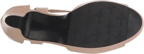 Miniatura 4 de Easy Street Sandalias Flash con correa en T para mujer, color beige