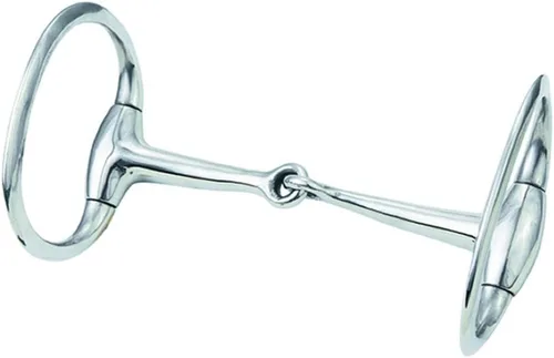 Miniatura 3 de Weaver LeatherTom Thumb Bit, 5" Roller Mouth, Stainless Steel