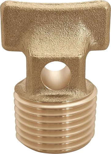 Tapón de drenaje para garboard de barco, rosca NPT de 1/2", tapones de drenaje de latón macizo comúnmente utilizados en tapones de drenaje de cascos