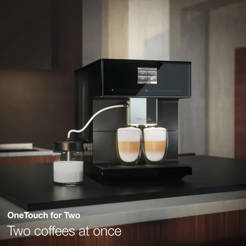 Miniatura 5 de Miele CM 7750 Cafetera automática CoffeeSelect - OneTouch para dos, AromaticSystem, 10 perfiles individuales, DoubleShot, CupSensor, compatible
