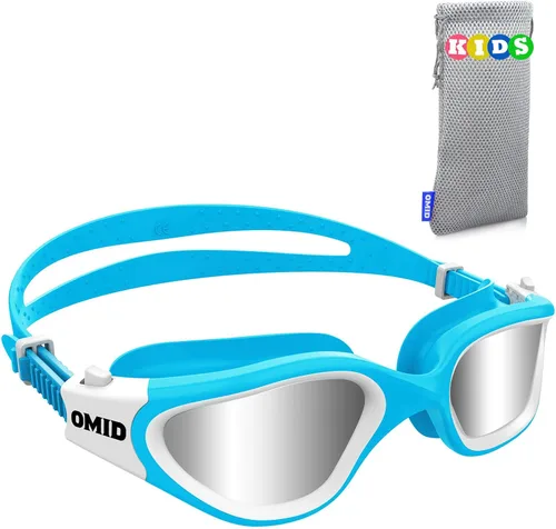 Miniatura 17 de OMID Kids Swim Goggles, P2mini Polarized Swimming Goggles Comfortable for Age 6-14