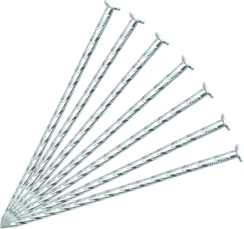 Paquete de 50/100/150 Estacas de Jardín de Metal Galvanizado Sólido Antioxidante de 6", Anclajes en Espiral para Bordes de Paisajismo para Bordes de