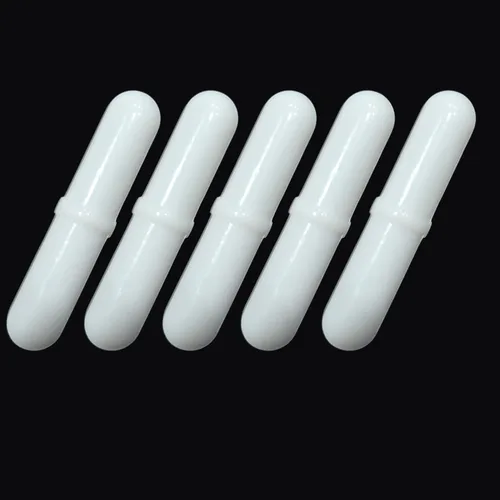 10 unids PTFE agitador magnético mezclador agitador bar, barra de agitación magnética 1.969 in/1.96 pulgadas
