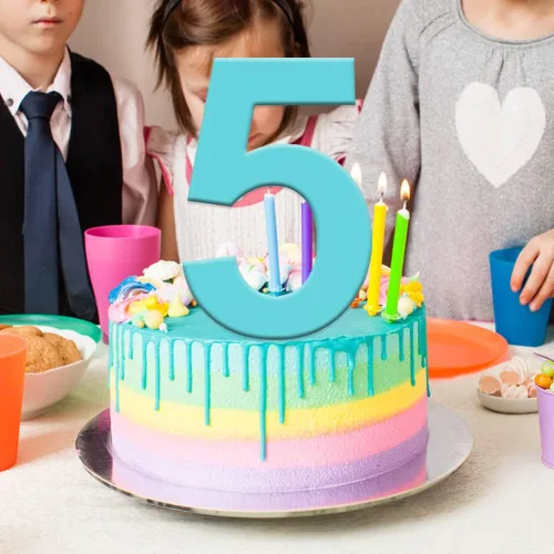 Miniatura 6 de Números de madera sin acabar - 3 grande de 15 pulgadas, en blanco y grande para manualidades de bricolaje, decoraciones de bodas y fiestas de Número