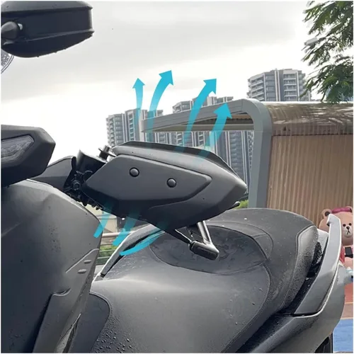 Miniatura 4 de Protector de manillar para motocicleta a prueba de viento para Ya&maha para XMAX125 para XMAX300 para X-MAX 125 para X-Max 300 2023 2024