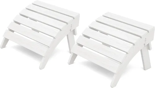 Miniatura 29 de KINGYES Otomana Adirondack plegable para silla Adirondack, Aruba