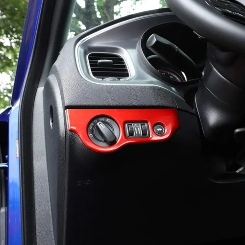 Miniatura 4 de Voodonala Panel de control del interruptor de los faros delanteros para Dodge Challenger 2015-2025 y Dodge Charger 2010-2025, accesorios interiores
