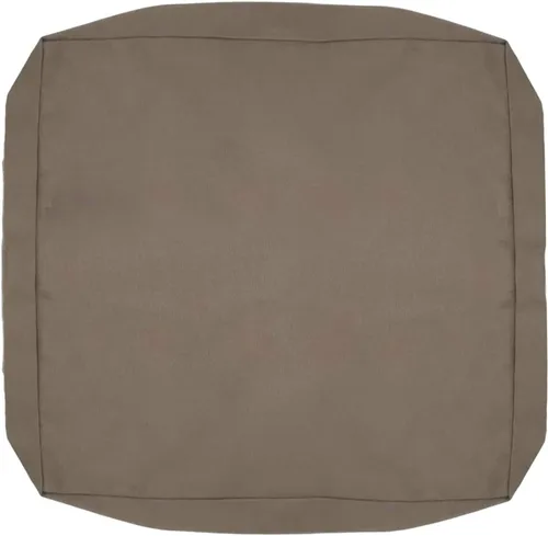 Miniatura 49 de FLYMEI Patio Cushion Covers 16x16x2.5 Waterproof Outdoor Cushion Cover Replacement 1Packs Outdoor Seat Cushion Slipcover for Rattan Chair Sofa, Beige