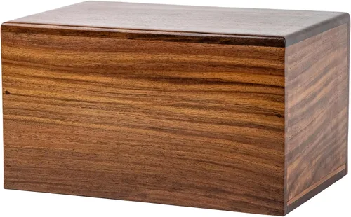 Miniatura 4 de SIC Urnas de recuerdo de madera para cenizas humanas y mascotas, hermosas urnas de cremación del árbol de la vida, con capacidad para 14 libras