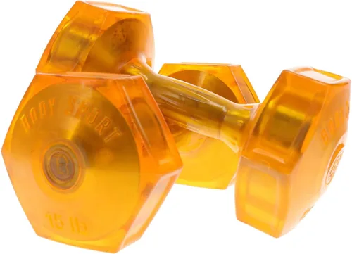 Miniatura 10 de Body Sport Par de mancuernas aeróbicas de uretano, pesas de mano de alta calidad con núcleo de acero sólido y revestimiento de gel ergonómico