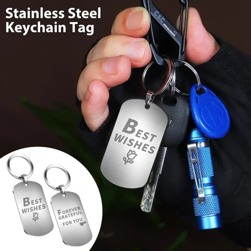 Miniatura 7 de Multitools - Juego de regalo "THANK YOU", 14 en 1, alicates multiherramientas y cuchillo de bolsillo con etiqueta para llavero, kit EDC de 3 piezas