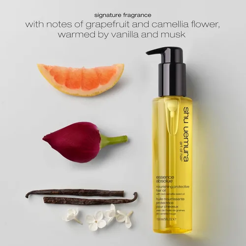 Miniatura 6 de shu uemura art of hair Essence Absolue Nourishing Protective Hair Oil - Lightweight Multi-Benefit, Hydrates, Adds Shine, and Reduces Frizz with Heat