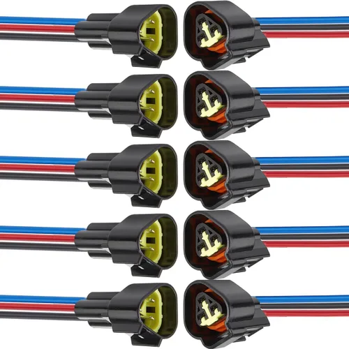 Miniatura 10 de Conector de cable eléctrico de 2 pines, enchufe impermeable macho hembra de 16 AWG, enchufe de desconexión rápida, adecuado para automóvil, camión