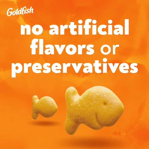Miniatura 6 de Goldfish Galletas de queso cheddar, horneadas con grano entero, caja de 27.3 onzas