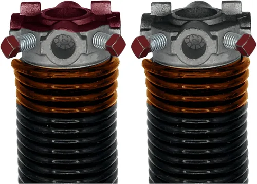 Alcan Resortes de torsión para puerta de garaje de alta calidad, par (alambre de 0.273 pulgadas de profundidad x 2 pulgadas de profundidad x 36 2