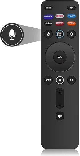 Control remoto por voz para Vizio Smart TV, XRT260 Reemplazo remoto para todos los televisores Vizio LED LCD HD 4K UHD HDR Smart TV con teclas de