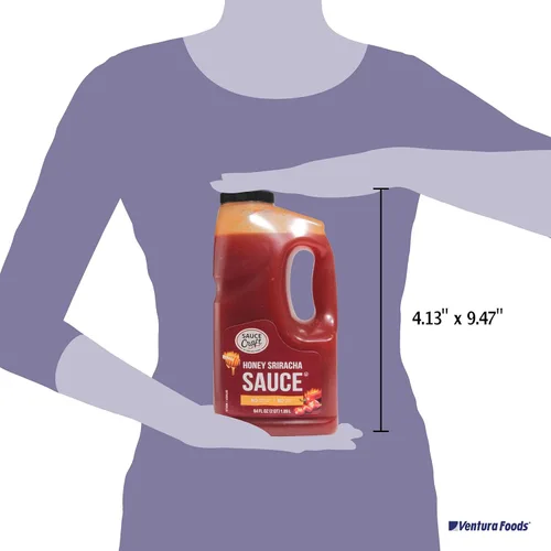 Miniatura 6 de Ventura Foods LLC SauceCraft Salsa de Miel Sriracha, Versátil, Salsa para Mojar de Servicio de Alimentos Inspirada Globalmente Eleva Tu Menú