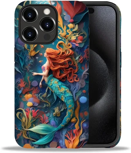 Miniatura 122 de DAIZAG Funda compatible con iPhone 11, hermoso color arena, patrón completo, carcasa rígida híbrida de plástico TPU + funda de protección