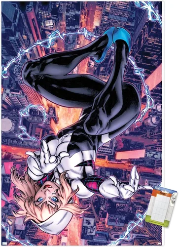 Miniatura 10 de Trends International Póster de pared de Marvel Comics Ghost Spider #1, 14.725 x 22.375 pulgadas, versión premium sin marco