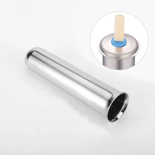 Miniatura 3 de Joyeee Molde de paletas de acero inoxidable, molde para paletas de hielo, molde para hacer helados, pastelillos, molde para hacer paletas