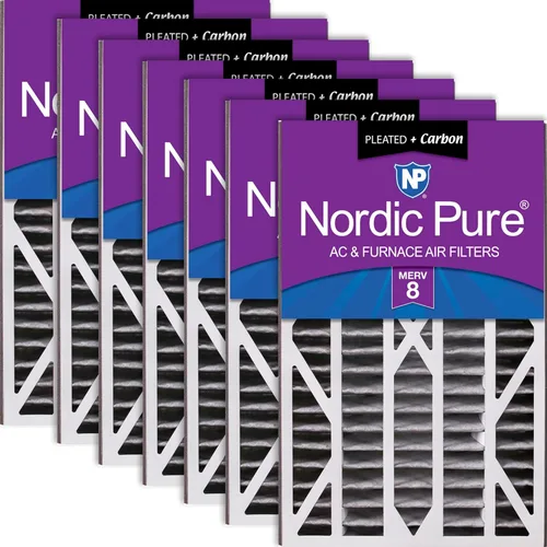 Miniatura 40 de Nordic Pure Filtros de aire de repuesto MERV 15 Plus Carbon Trion Air Bear Cub de 16 x 25 x 3 (15 13/16 x 24 5/16 x 3)