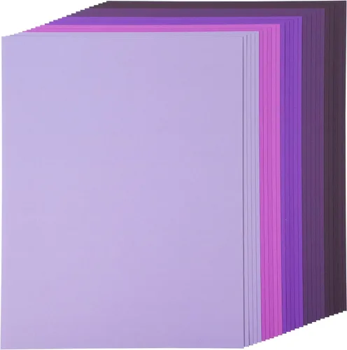 Miniatura 15 de 25 hojas de cartulina roja de Navidad - 8.5" x 11" 92lb Cartulina de doble cara de cubierta 250gsm Papel pesado para manualidades artísticas, Rojo