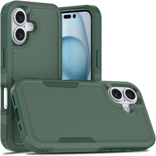 Miniatura 41 de Funda WOGROO para iPhone 8 Plus, iPhone 7 Plus de 5.5 pulgadas, funda protectora para teléfono a prueba de golpes, fuerte y duradera, color negro