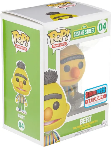 Miniatura 3 de POP ASIA sésamo Street Ernie & bert Funko Flocked exclusive RARE 2015
