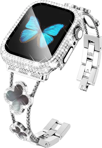 Miniatura 13 de KADES Compatible con Apple Watch Series 10 de 1.81 pulgadas/1.65 pulgadas, Series 9, 8, 7, 1.77 pulgadas, Series 6, 5, 4, SE de 1.73 y 1.57