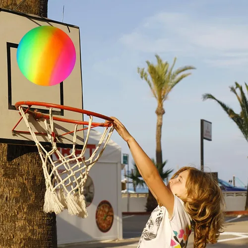 Miniatura 5 de Bola de patio de recreo, Kickball de 8.5 pulgadas para niños y adultos, para interiores y exteriores, balón de balonmano, juego de cuatro bolas
