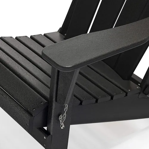 Miniatura 7 de WO Home Furniture - Juego de 3 sillas plegables para exteriores, mesa auxiliar, resistente a la intemperie y a los rayos UV, para césped, jardín