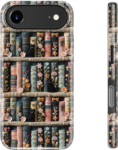 Miniatura 104 de bemal Funda para iPhone 12 Mini, estética, vintage, floreciente, peonía, concha, femenina, compatible con MagSafe, moderna, única, moderna, moderna