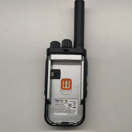 Miniatura 10 de Retevis MateTalk - Walkie Talkies B4 con micrófono de hombro impermeable, cancelación de ruido de radio de 2 vías, compacto, carga USB-C, radios
