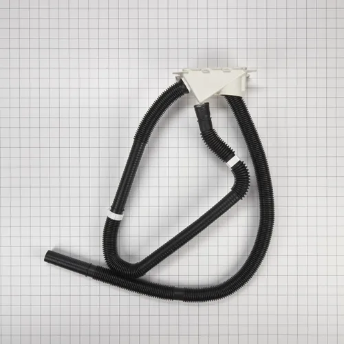 Miniatura 2 de Whirlpool WPW10096921 Pieza de repuesto de manguera de drenaje de lavadora de carga frontal OEM