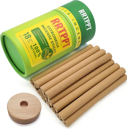 Miniatura 6 de Varillas de incienso de citronela huecas con ingredientes naturales, citronela, limoncillo, aceite de romero que te ayudan a disfrutar mejor