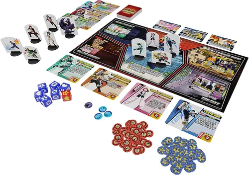 Miniatura 5 de My Hero Academia Plus Ultra Board - Juego de estrategia para adultos y adolescentes, a partir de 14 años, 2 a 4 jugadores, tiempo de juego promedio