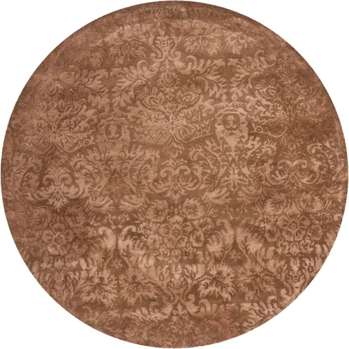 Miniatura 6 de MARTHA STEWART x SAFAVIEH MSR3124C - Alfombra hecha a mano de lana de damasco y viscosa de 8 pies 6 pulgadas x 11 pies 6 pulgadas x 11 pies 6