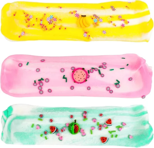 Miniatura 2 de TITRITH Cloud Slime - Paquete de 15 fundas coloridas para niñas y niños, suministros divertidos de fiesta, kit de slime a granel perfumado, suave