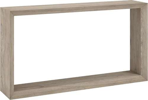 Miniatura 8 de Henn&Hart Mesa de consola rectangular de madera de 55 pulgadas, mesa de sofá con estante de madera para entrada, sala de estar, sofá, pasillo u